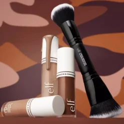 e.l.f. Liquid Bronzer & Contour Duo Brush