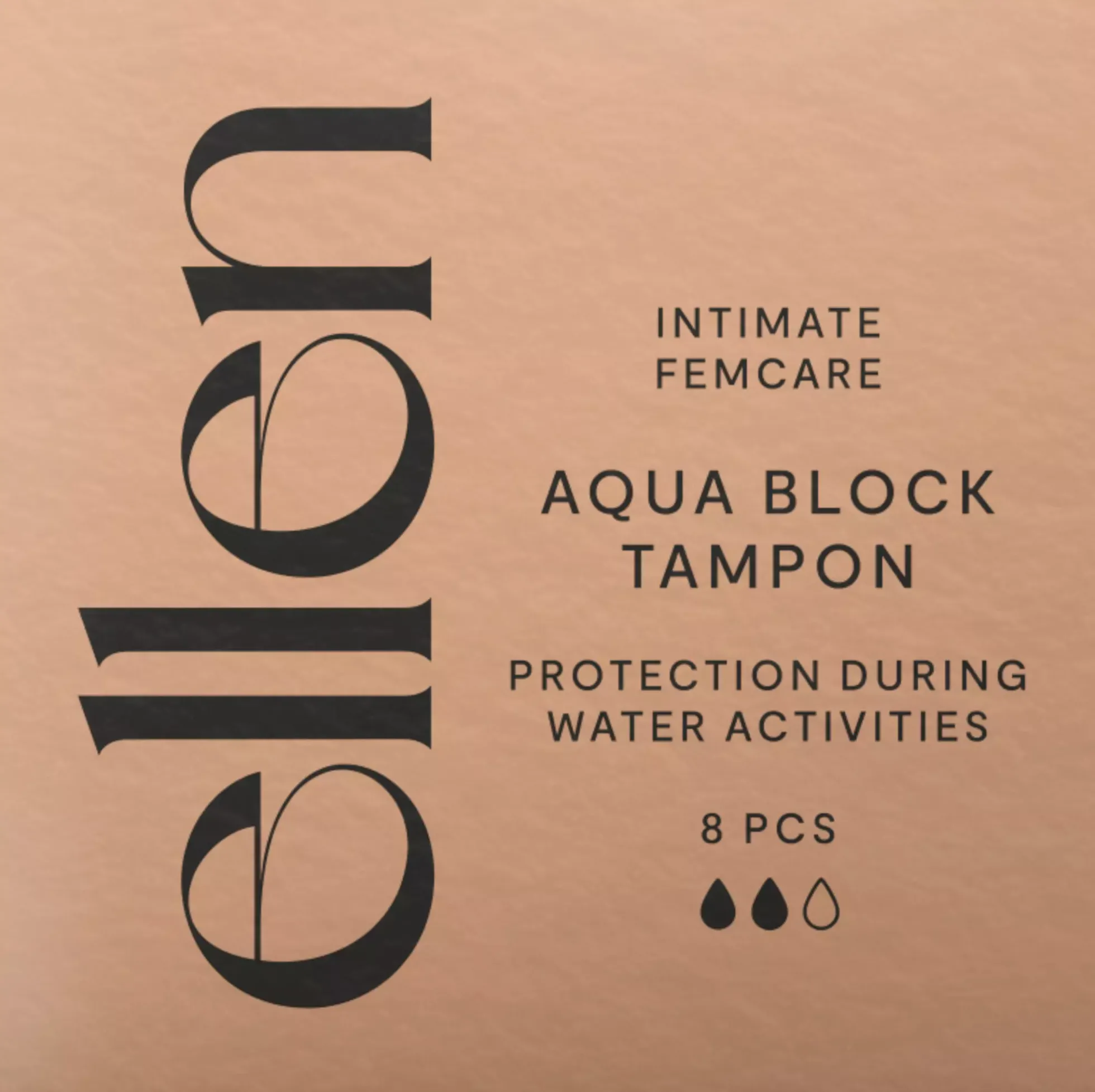 Ellen Aqua Block Tampon 8 pcs