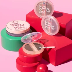 essence Brow Powder Duo Set 03 Dark