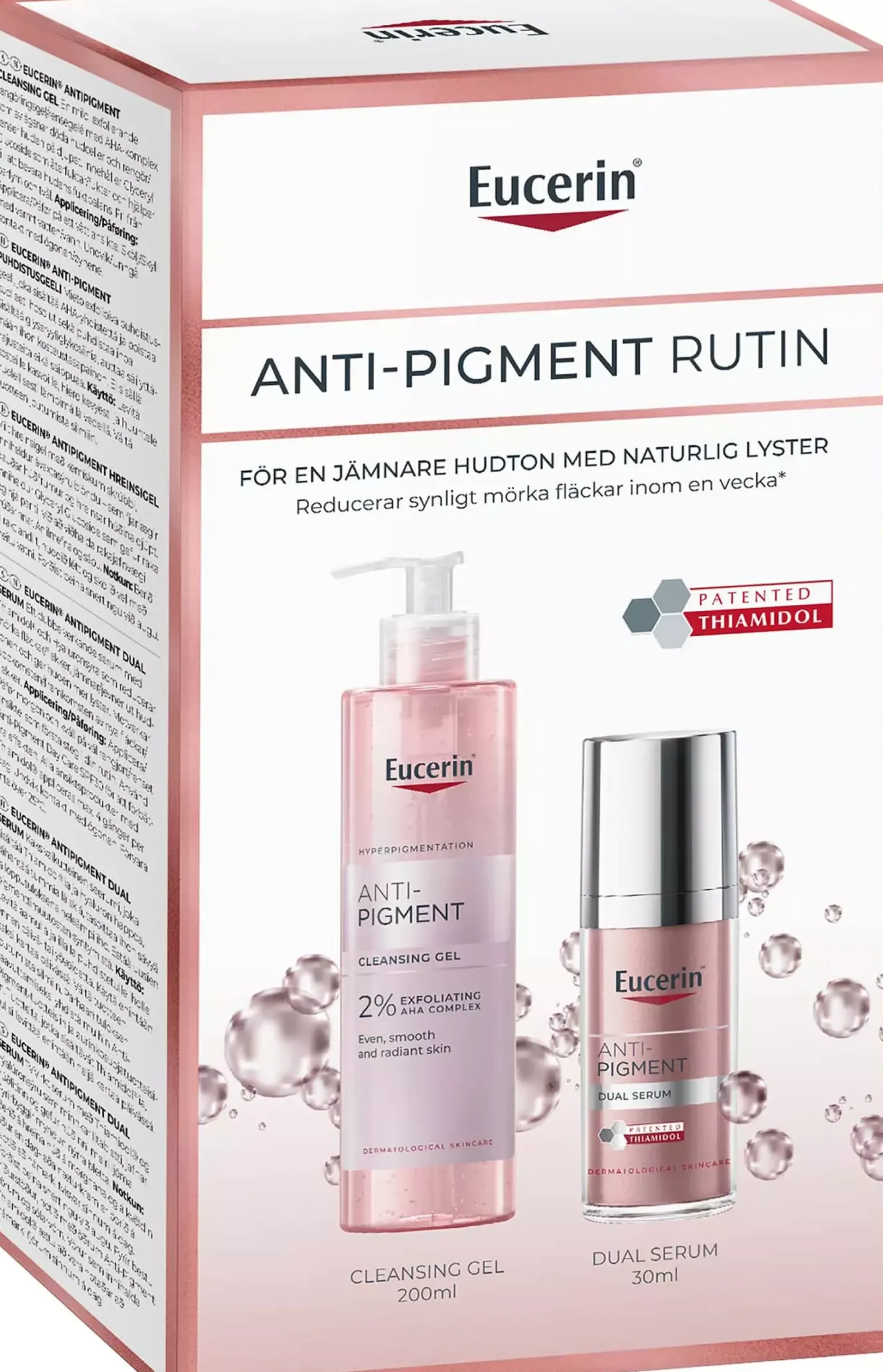 EucerinAnti-Pigment Cleansing Gel + Dual Serum Gift Set 230 ml