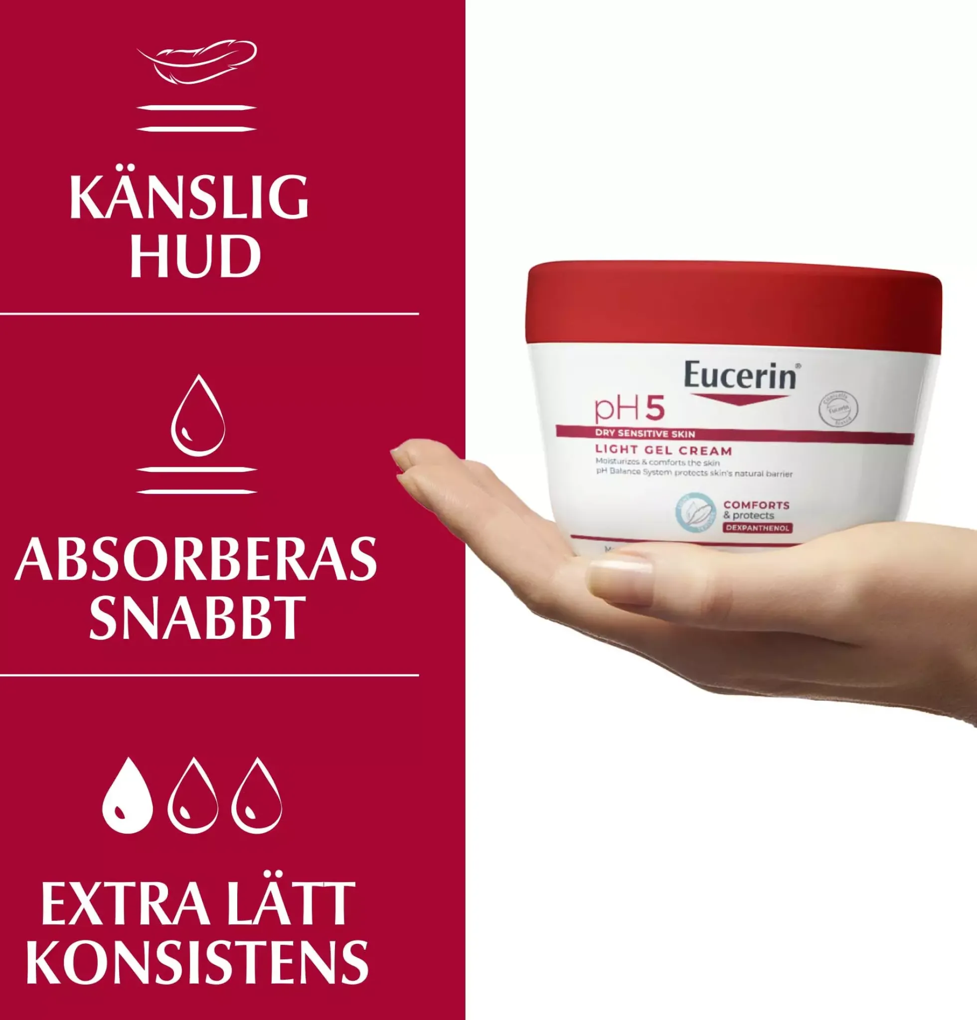 EucerinpH5 Light Gel Cream 350 ml