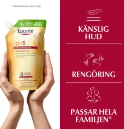 EucerinpH5 Shower Oil Oparfymerad Refill 400 ml