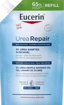 EucerinUreaRepair 5% Urea Gentle Shower Gel Refill 400 ml