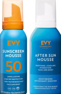 EVY Sun & After Care Bundle Mousse 100 ml & After Sun 150 ml