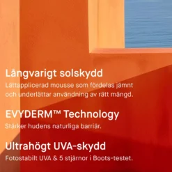 EVY Sunscreen Mousse SPF30 Kids 150 ml