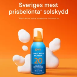 EVY Sunscreen mousse spf 20 150 ml