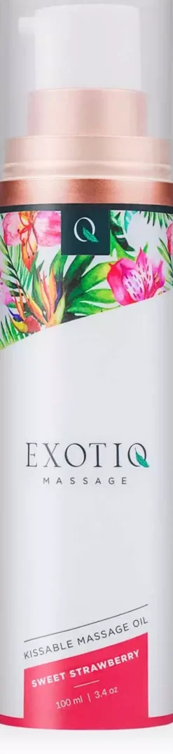 Exotiq Kissable Massage Oil Sweet Strawberry 100 ml