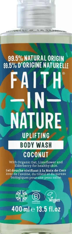 Faith in Nature Body Wash Coconut 400 ml