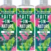 Faith in Nature Bundle Dragon Fruit Shampoo 400 ml & Conditioner 400 ml & Body Wash 400 ml