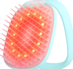 FOREOFLIP LED Detangling Hairbrush Pearl Pink