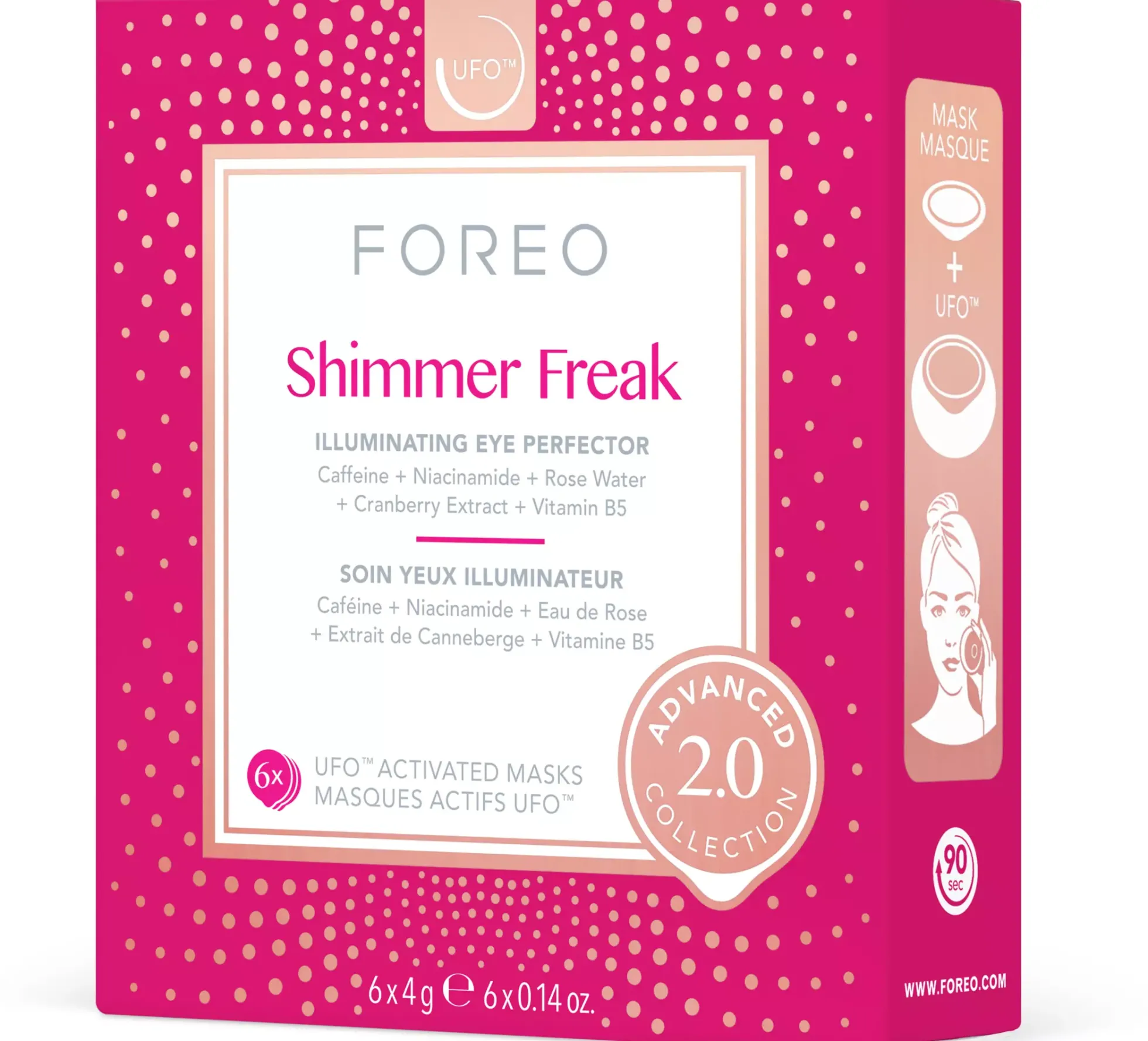 FOREO Shimmer Freak 2.0 UFO-Mask