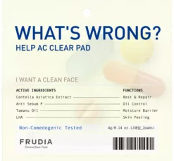 Frudia What’s Wrong Help AC Clear Pad 8 g