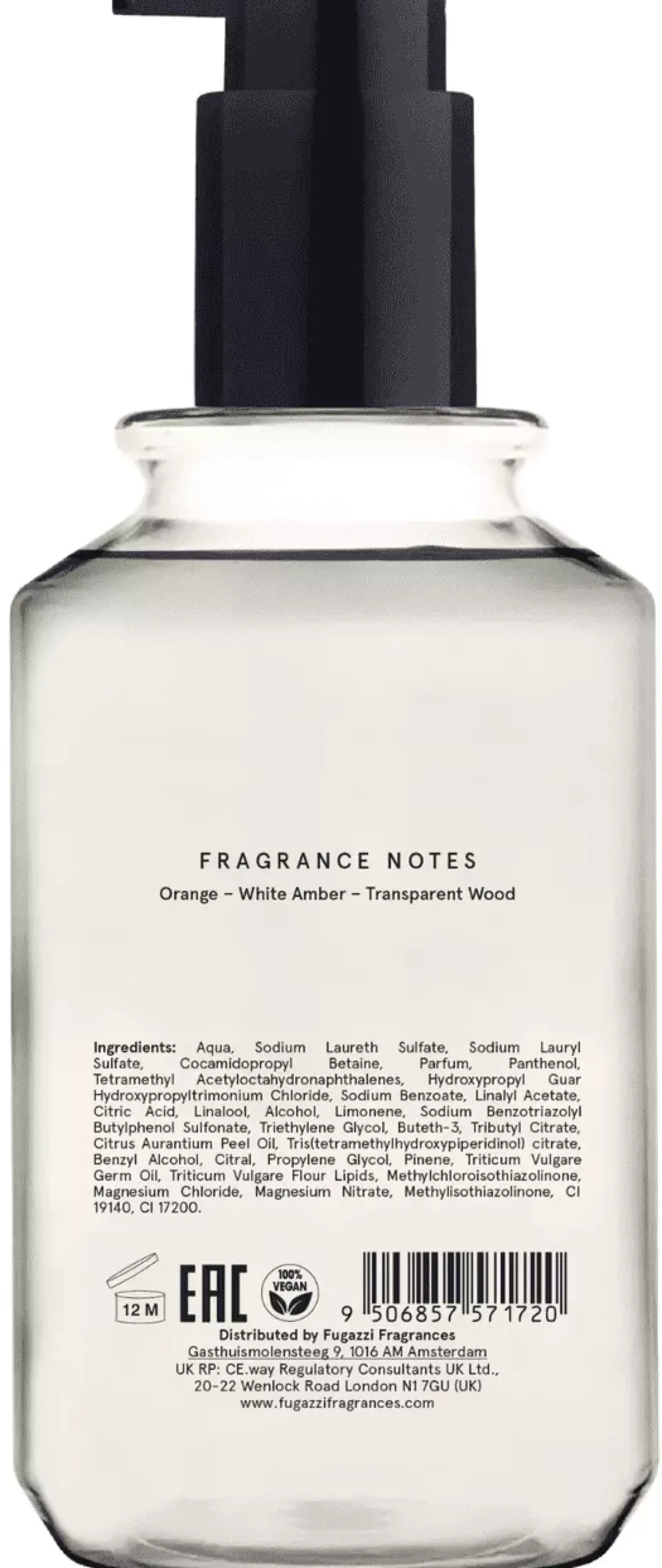 Fugazzi Orange Crush Body Wash 250 ml