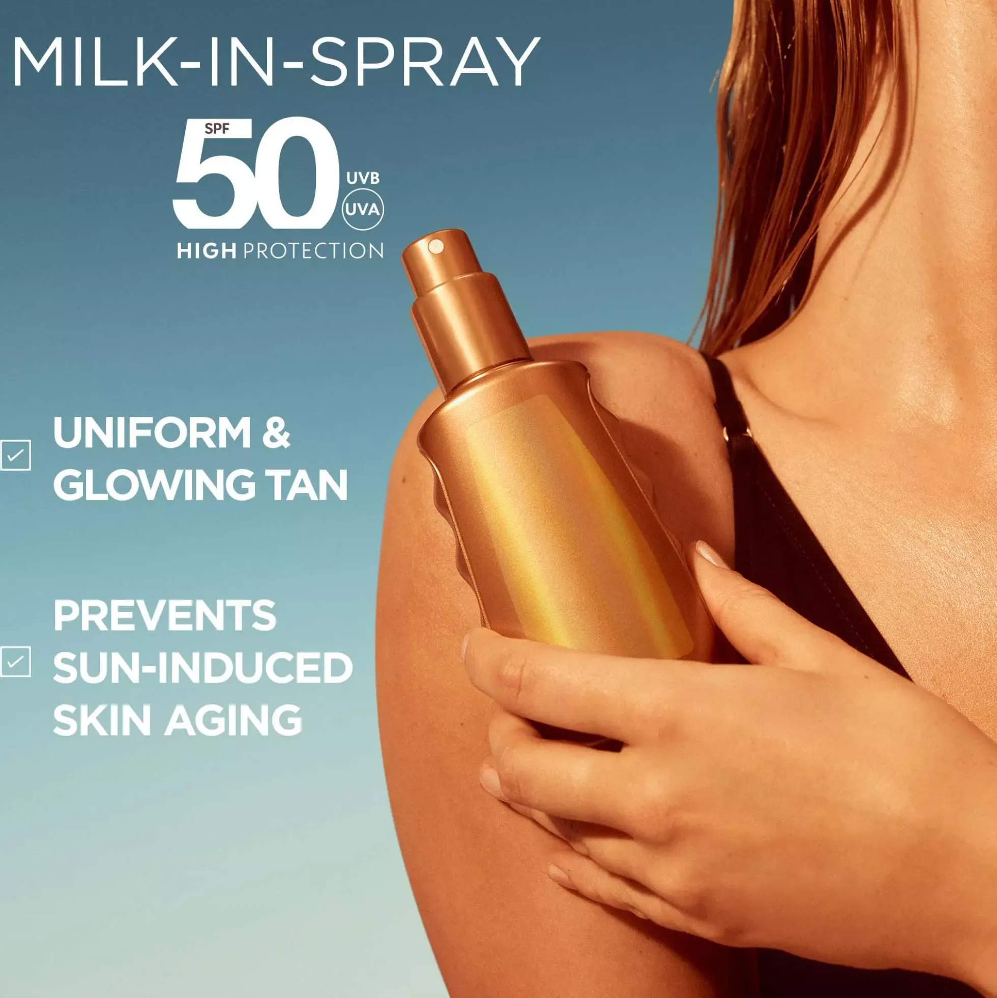 GarnierAmbre Solaire Ideal Bronze Milk-In-Spray SPF30 For Normal Skin 150 ml