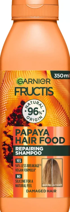 GarnierFructis Papaya Hair Food Repairing Shampoo 350 ml
