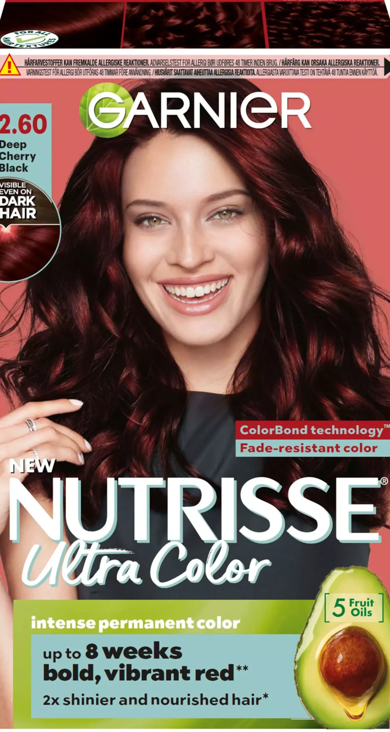 GarnierNutrisse Ultra Color 4.15 Mahogany Ashy Brown
