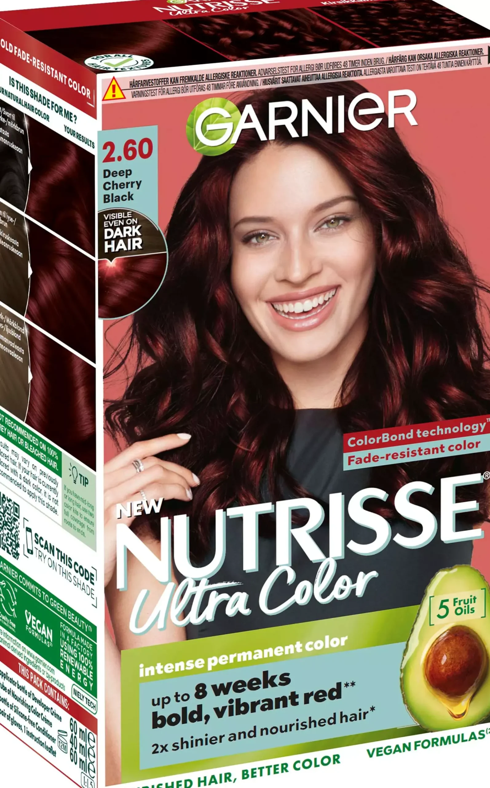 GarnierNutrisse Ultra Color 4.15 Mahogany Ashy Brown