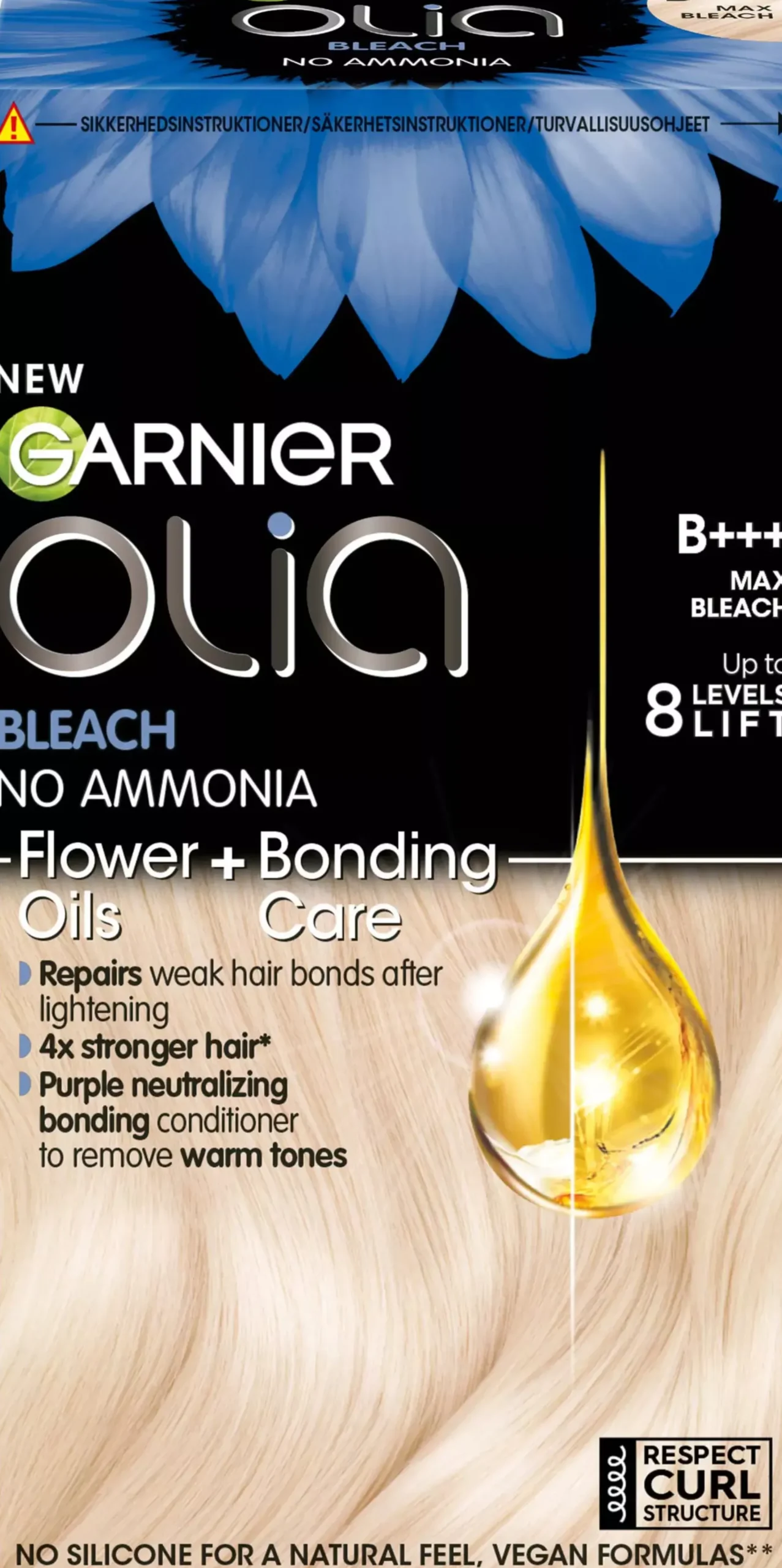 GarnierOlia Permanent Hair Color B+++ Max Bleach