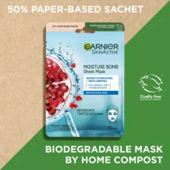 Garnier Pomegranate Sheet Mask Trio