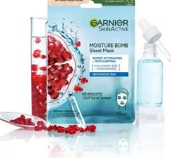 Garnier Pomegranate Sheet Mask Trio