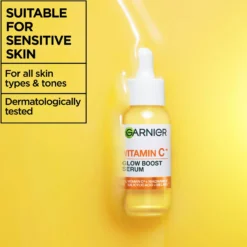 Garnier Vitamin C* Glow Boost Serum For Dull Skin 30 ml