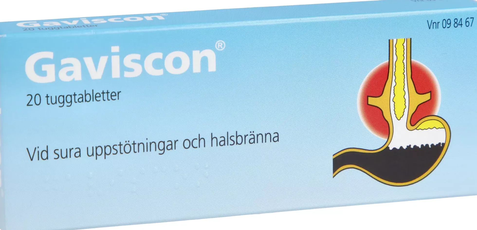 Gaviscon Tuggtablett 20 st