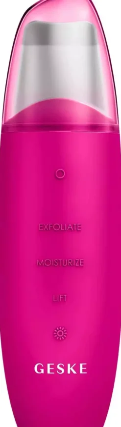 Geske9 in 1 MicroCurrent Skin Scrubber & Blackhead Remover Magneta