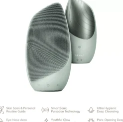 Geske6 in 1 Sonic Thermo Facial Brush Green