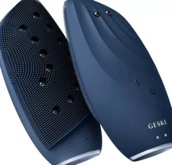 Geske8 in 1 Sonic Thermo Facial Brush & Face-Lifter Midnight
