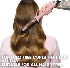 ghd Chronos Limited Edition Curve Grand Tong (32mm Barrel) in Dusted Pink
