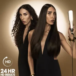ghd Chronos Max Wide Plate Hair Straightener White
