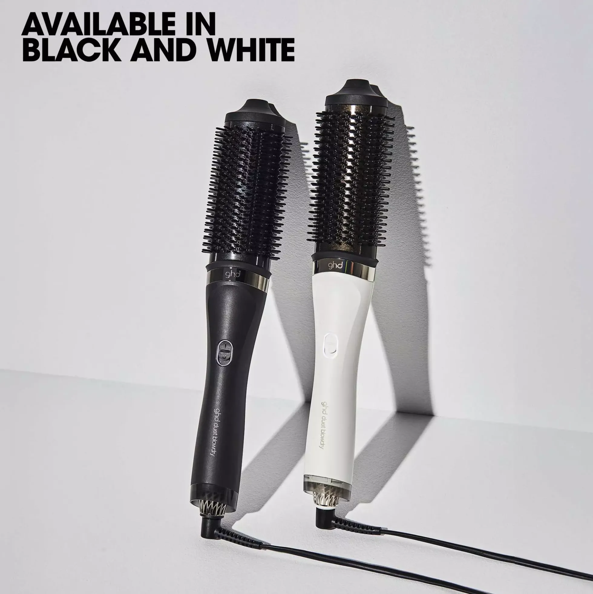 ghd Duet Blow Dry - 2-in-1 Hair Dryer Brush White