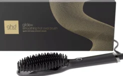 ghd Glide+ Smoothing Hot Brush - Black