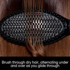 ghd Glide+ Smoothing Hot Brush - Black
