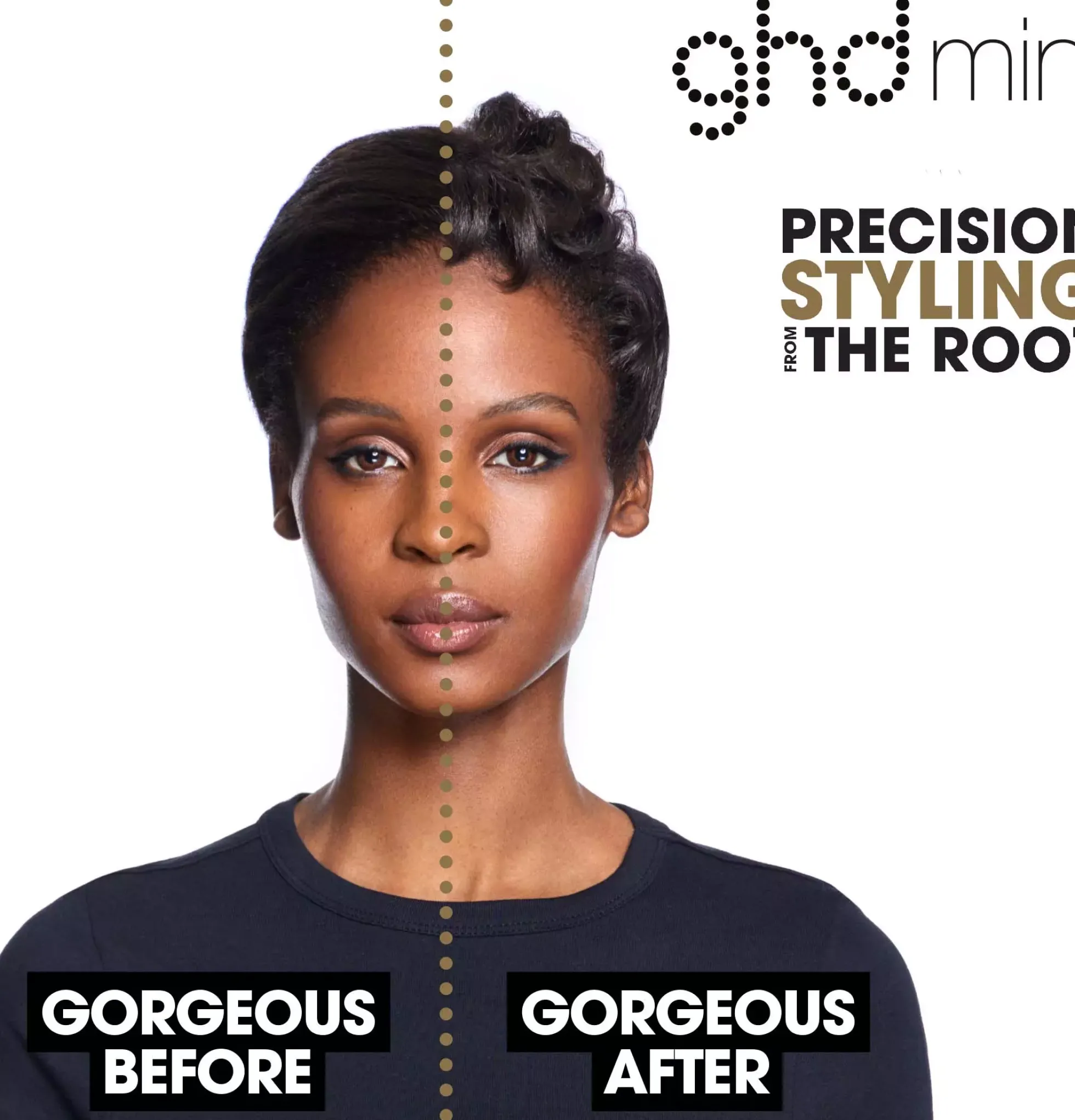 ghd Mini Hair Straightener in Black