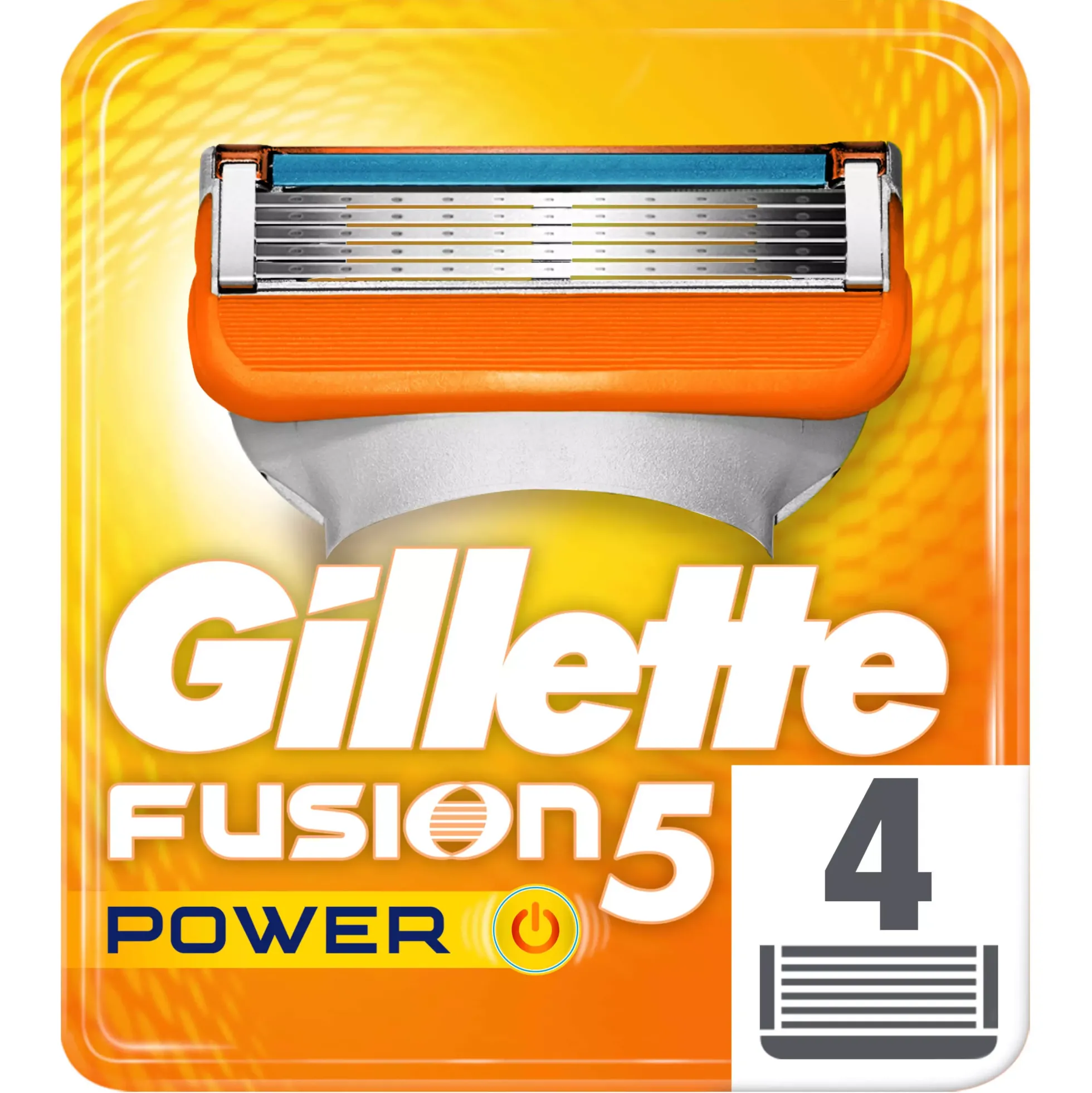 GilletteFusion5 Power Razor Blades 4-pack 4 st