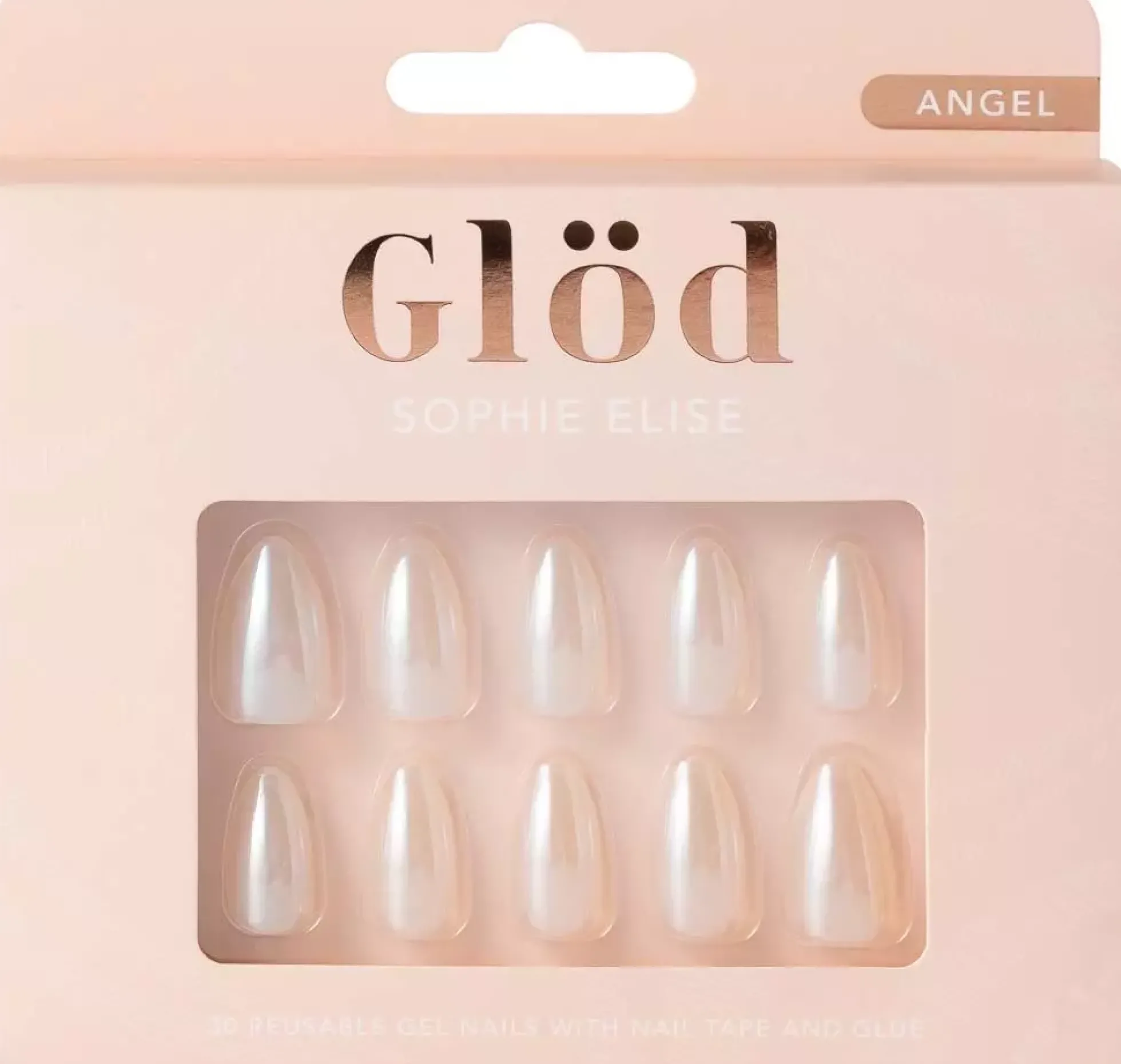 Glöd Sophie Elise Gel Nails Angel