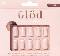 Glöd Sophie Elise Gel Nails Coffin Luxe