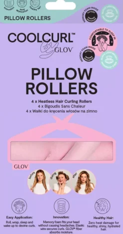 GLOVCoolcurl Pillow Rollers Pink