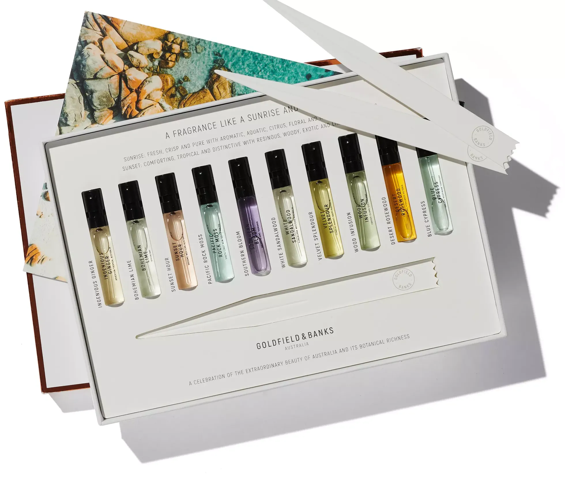 Goldfield & BanksThe Native Collection Discovery Sample Collection (10 x 2 ml)