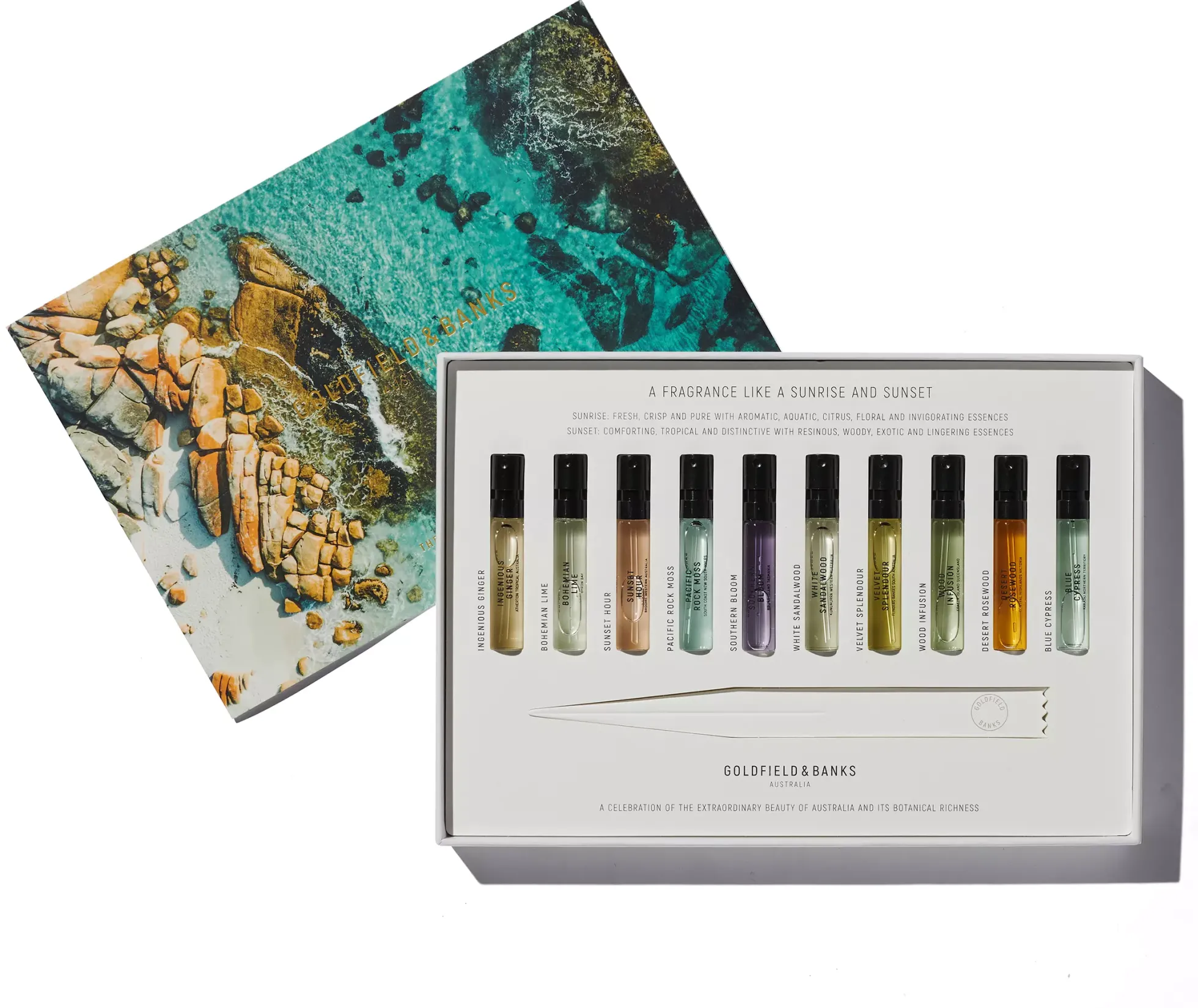 Goldfield & BanksThe Native Collection Discovery Sample Collection (10 x 2 ml)