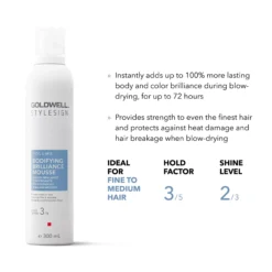 GoldwellStyleSign Volume Bodifying Brilliance Mousse 300 ml