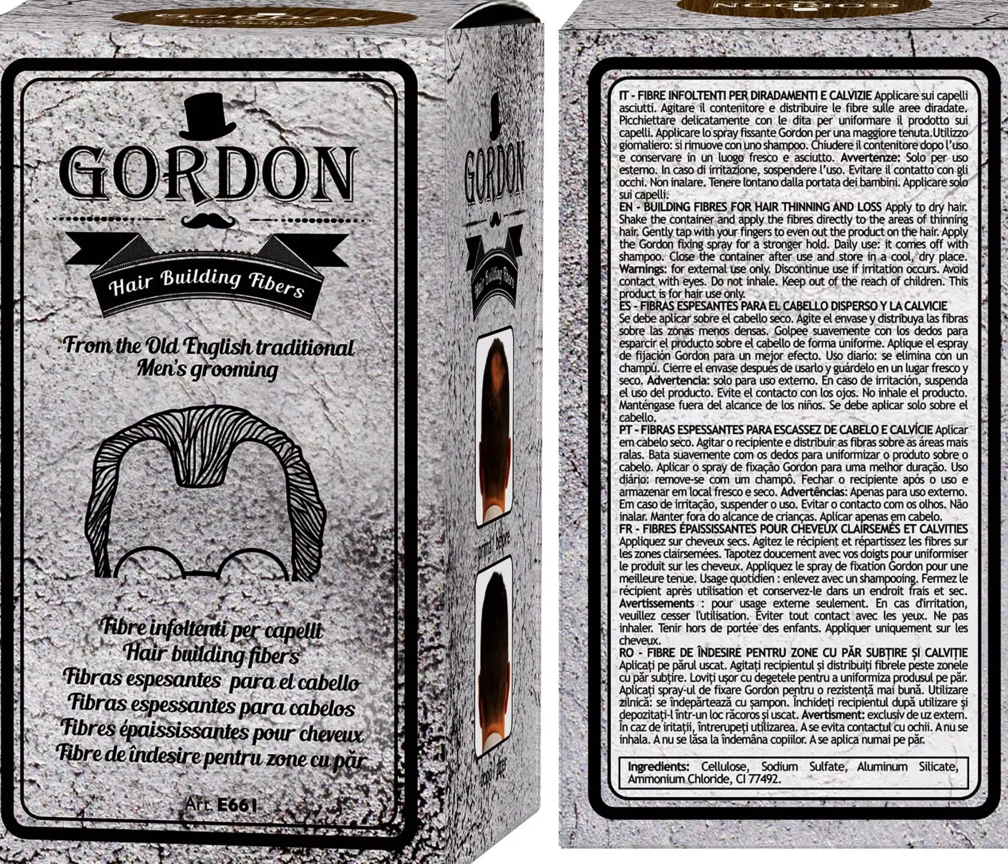 Gordon Hair Buidling Fibers Dark Blonde
