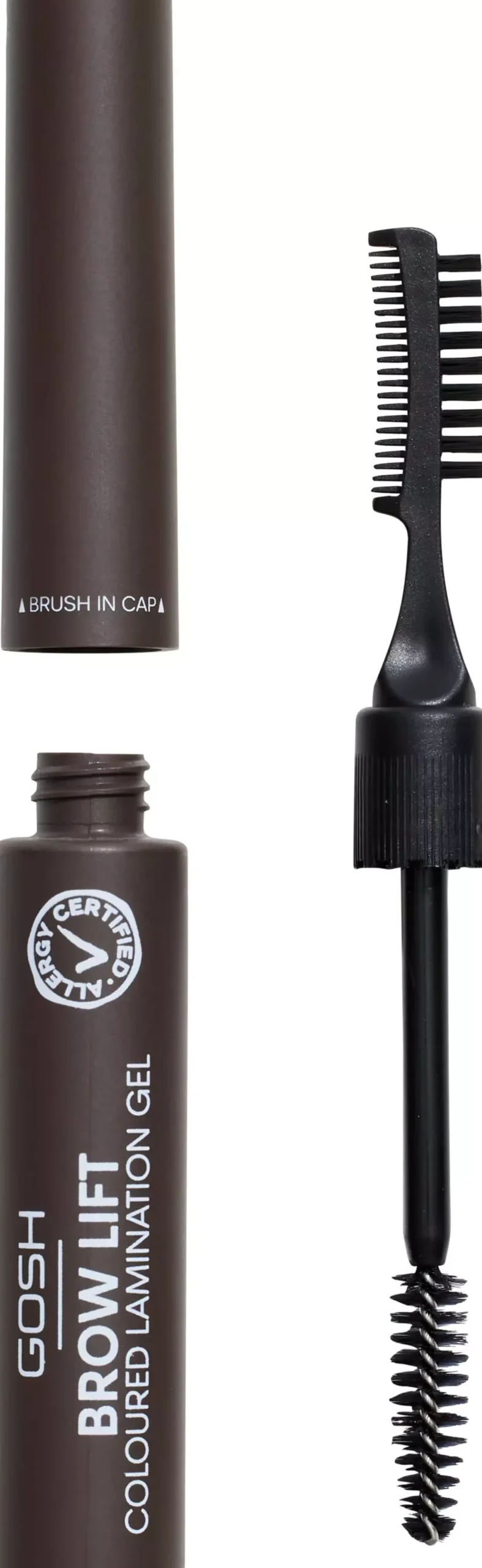 Gosh Brow Lift Coloured Lamination Gel 001 Grey Brown