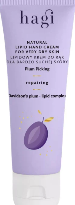 Hagi Natural Lipid Hand Cream Plum Picking For Very Dry Skin 50 ml