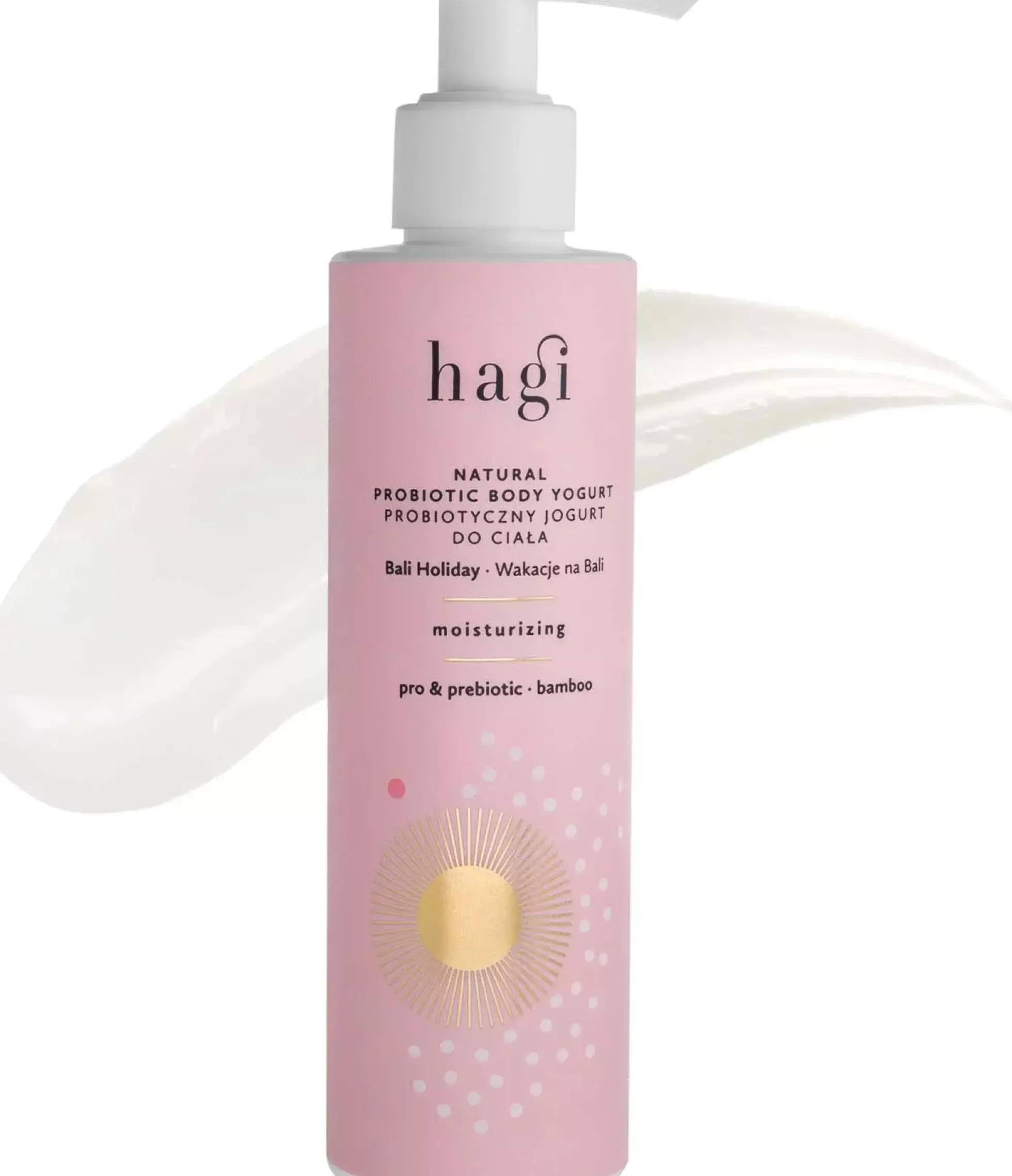 Hagi Natural Probiotic Moisturizing Body Yogurt Bali Holiday 200 ml