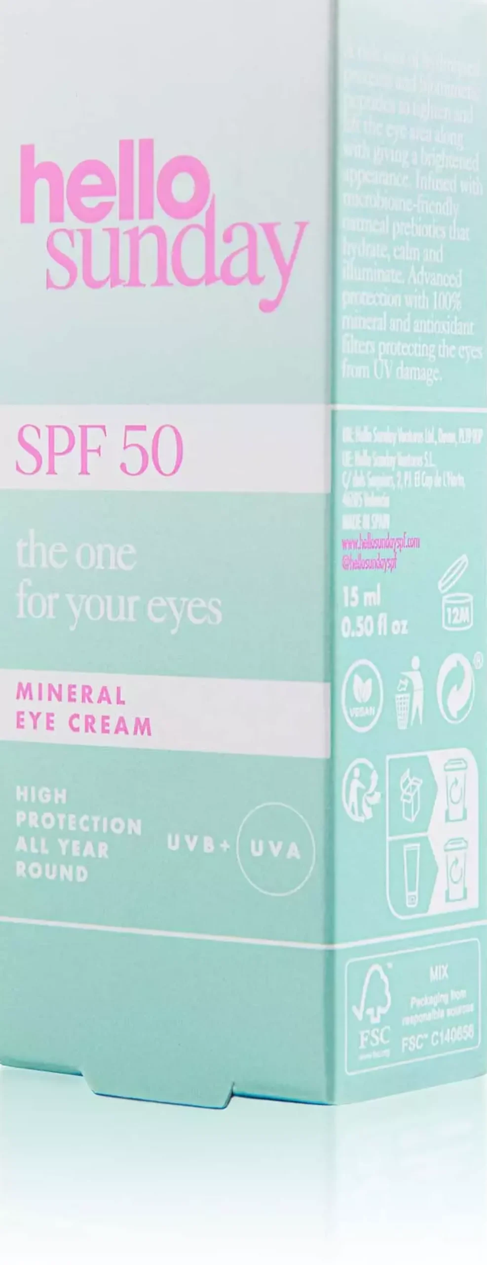 Hello Sunday The One For Your Eyes SPF50 15 ml