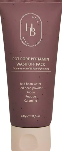 Heveblue Pot Pore Peptamin Wash Off Pack 100 g