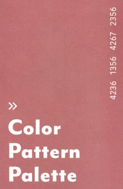 I'm Meme Color Pattern Palette 002 Petal Pattern