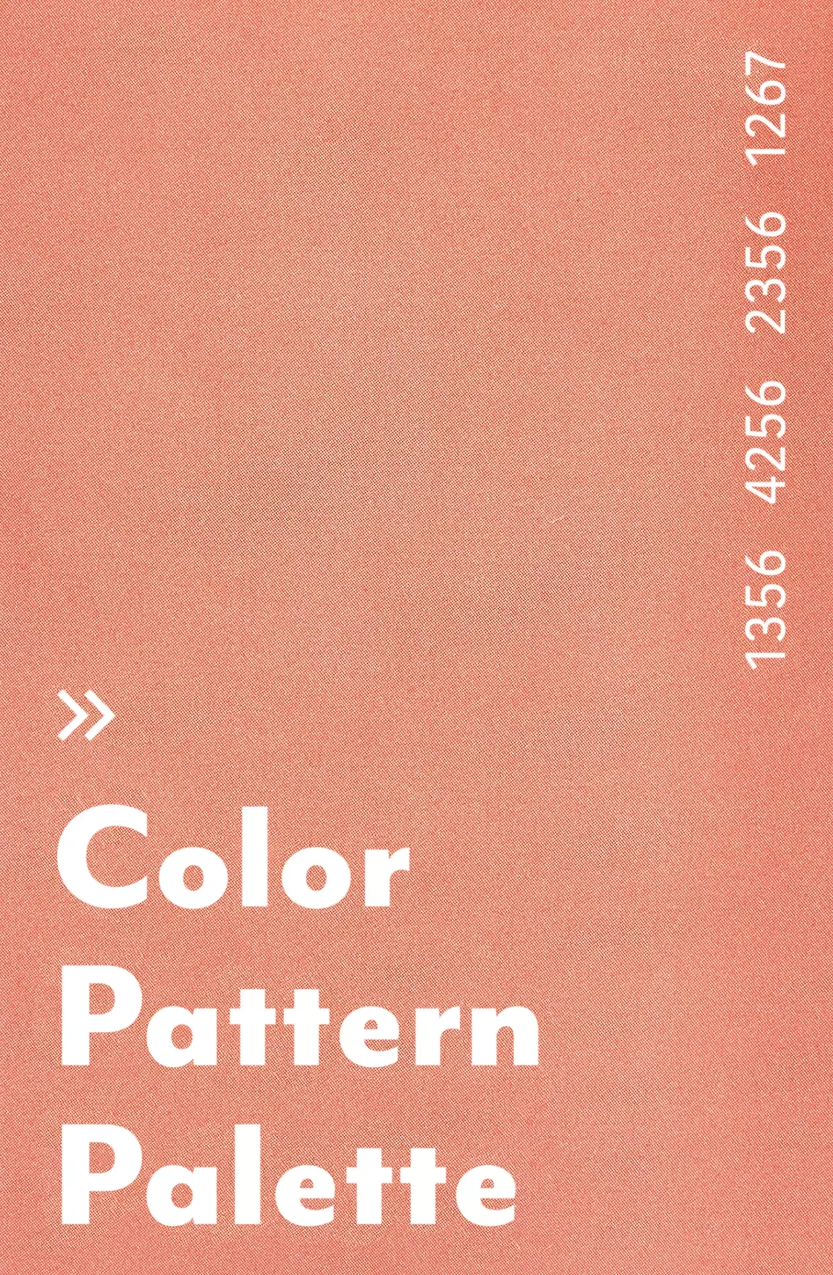 I'm Meme Color Pattern Palette 001 Coral Pattern